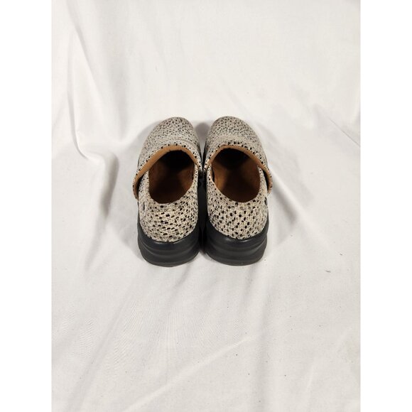 Nurse Mates Womens Libby Comfort Non-Slip Clog Pebble Whimsy Grunge 7M - Picture 6 of 11